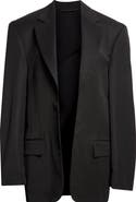 Balenciaga Tailored Wool Gabardine Blazer