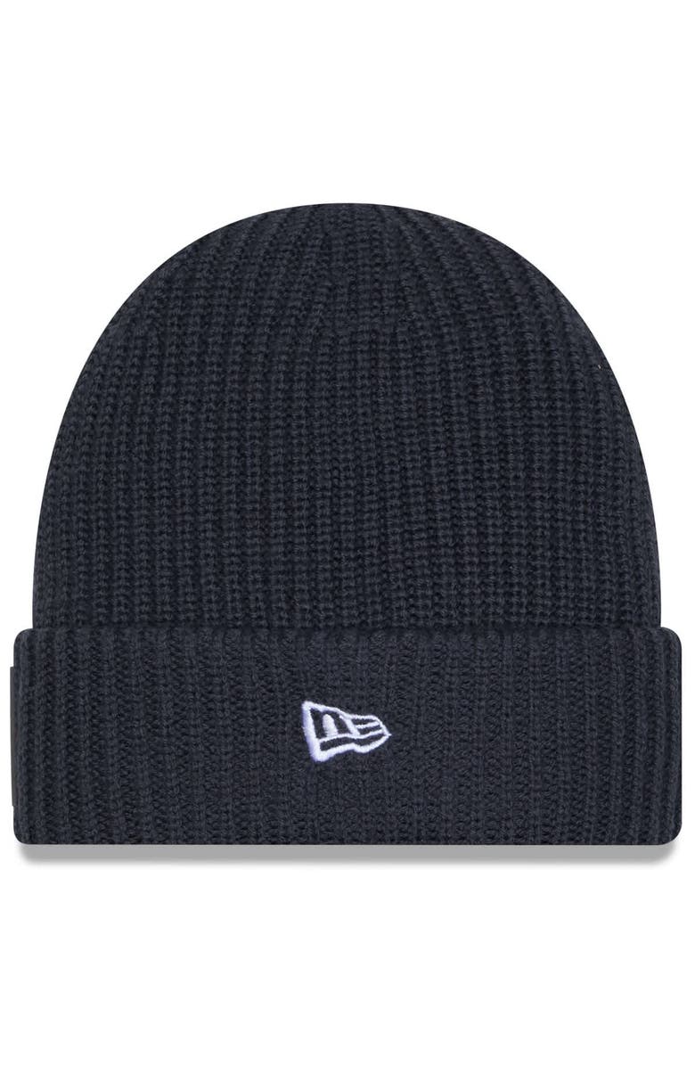 New Era Men's New Era Charcoal Cleveland Browns 2025 Sideline Cold Weather Cuffed Knit Hat, Alternate, color, Charcoal