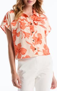 Laundry by Shelli Segal Blossoming Button-Up Shirt