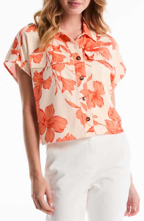 Laundry by Shelli Segal Blossoming Button-Up Shirt
