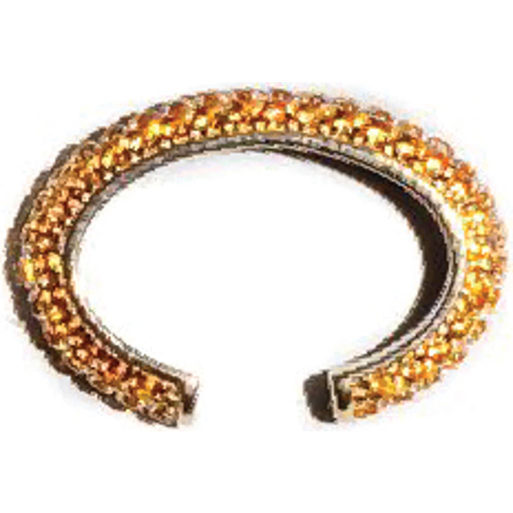 Fry Powers Sparkle Ear Cuffs In Orange