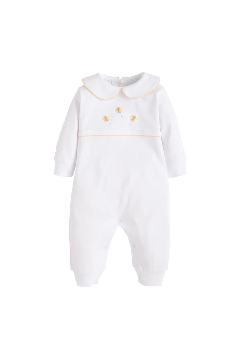 Crochet Playsuit, Main, color, Bee
