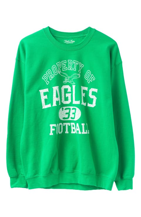 Philadelphia Eagles Property of Flea Market Crewneck Sweatshirt