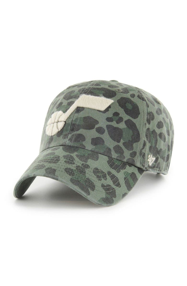 '47 Women's '47 Green Utah Jazz Bagheera Clean Up Adjustable Hat, Main, color, 