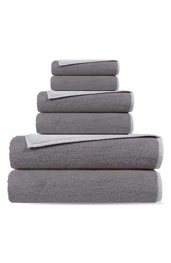 DePera Double Face 6-Piece Turkish Cotton Towels Set