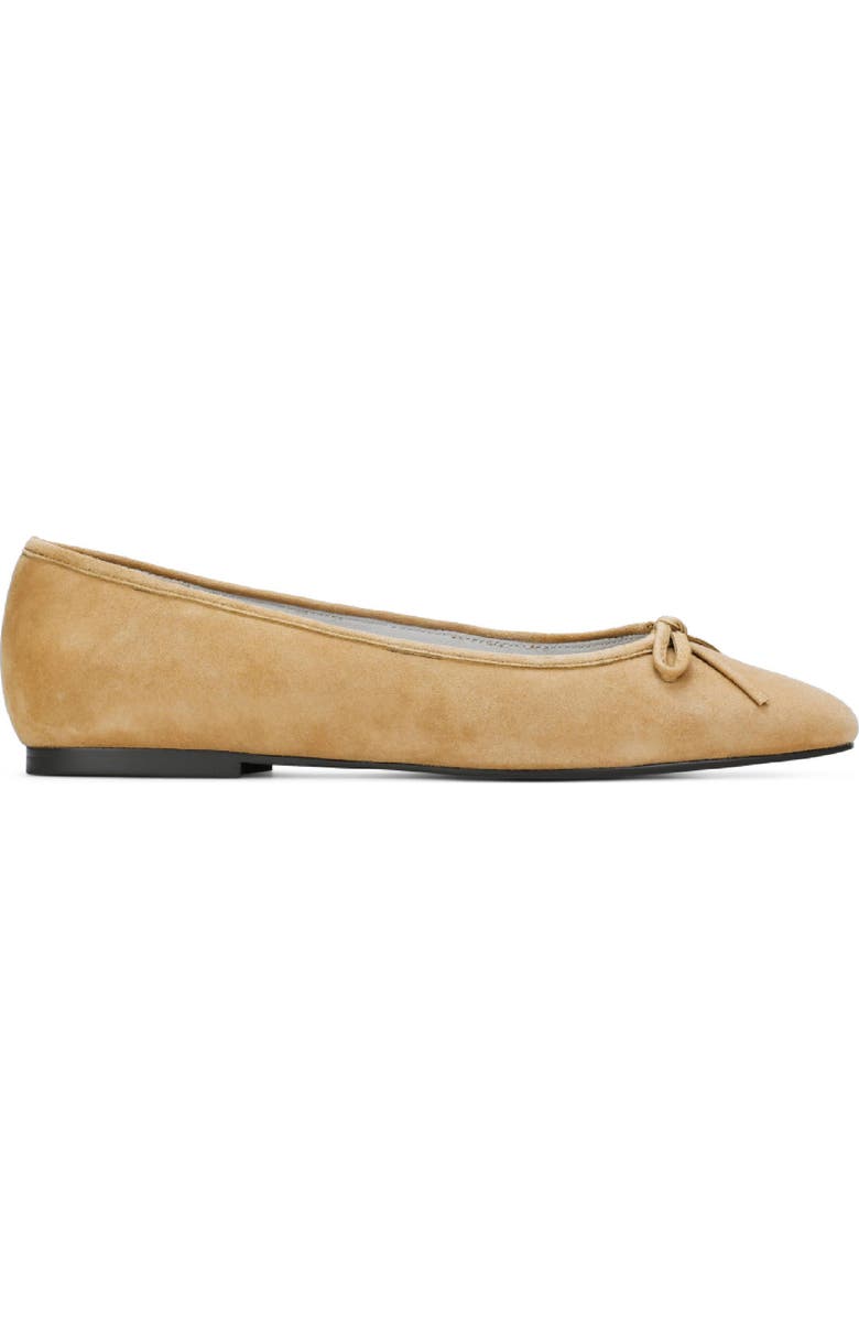 Yosi Samra Sage Ballet Flat, Alternate, color, Camel