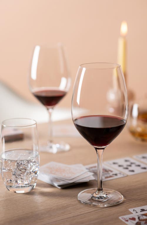 Schott Zwiesel Banquet Set Of 6 High Ball Cocktail Glasses In Transparent
