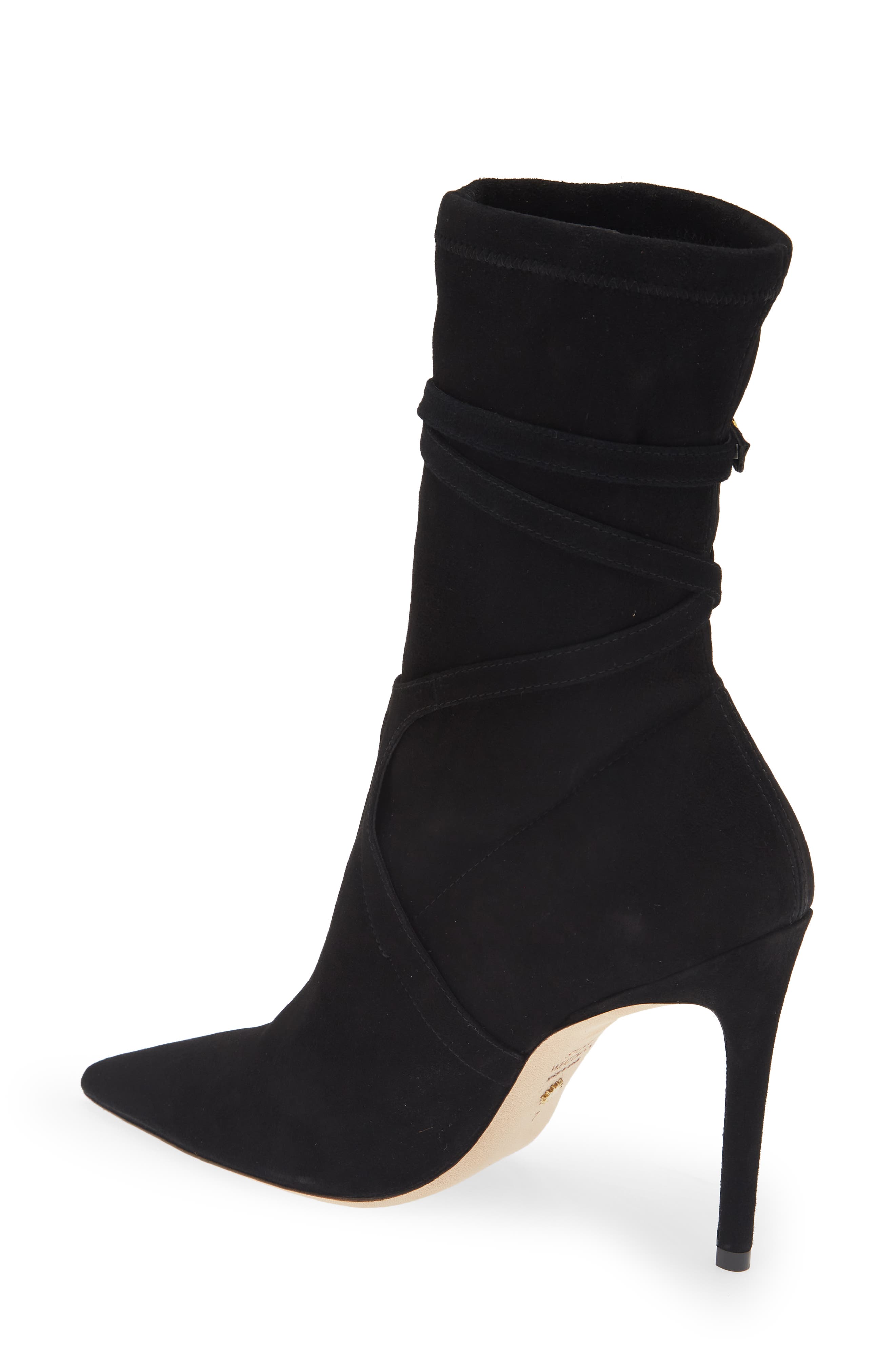 Stuart Weitzman Stuart 100 Belted Bootie, Alternate, color, 