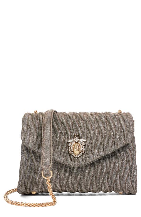 Darling Matelassé Suede Crossbody Bag