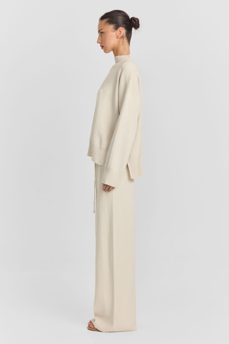 Maxine Knit Pant, Alternate, color, Cream