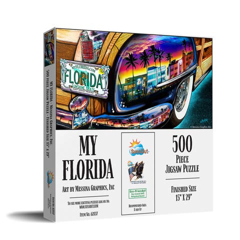 My Florida 500 piece Jigsaw Puzzle for Adults