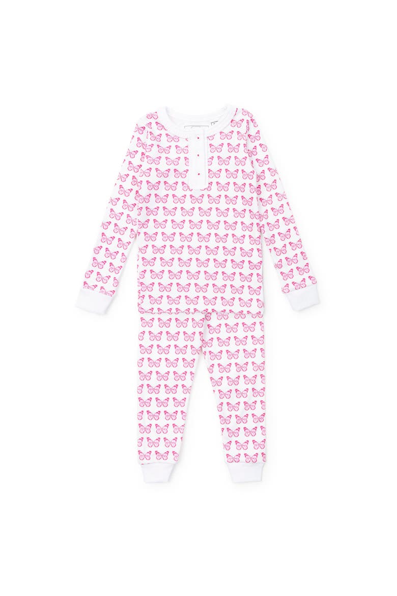 Alden Girls' Pajama Pant Set, Main, color, Cartie Butterflies