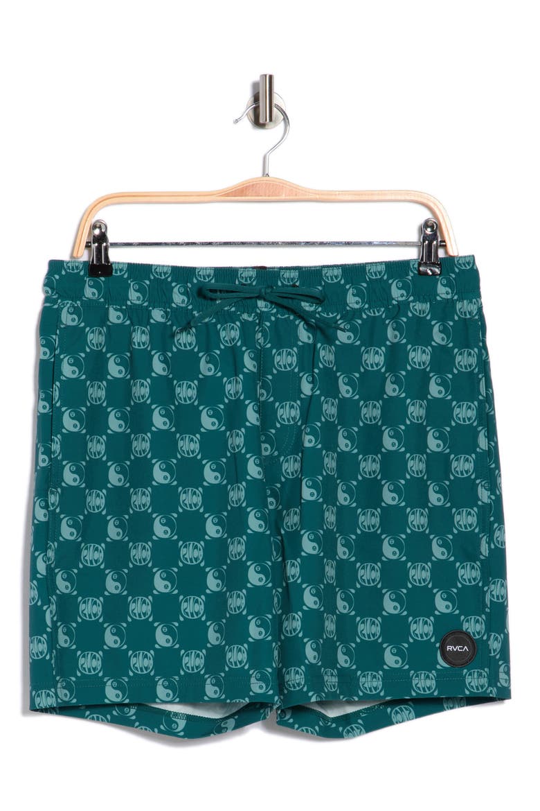 Checkmate Swim Trunks, Alternate, color, OCEANA
