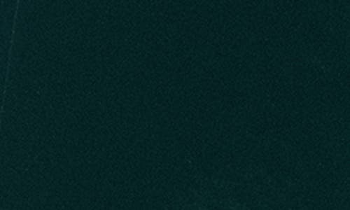 Betsy & Adam One-shoulder Velvet Mermaid Gown In Green