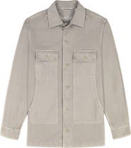 Robert Graham Guston Woven Cotton Shirt Jacket