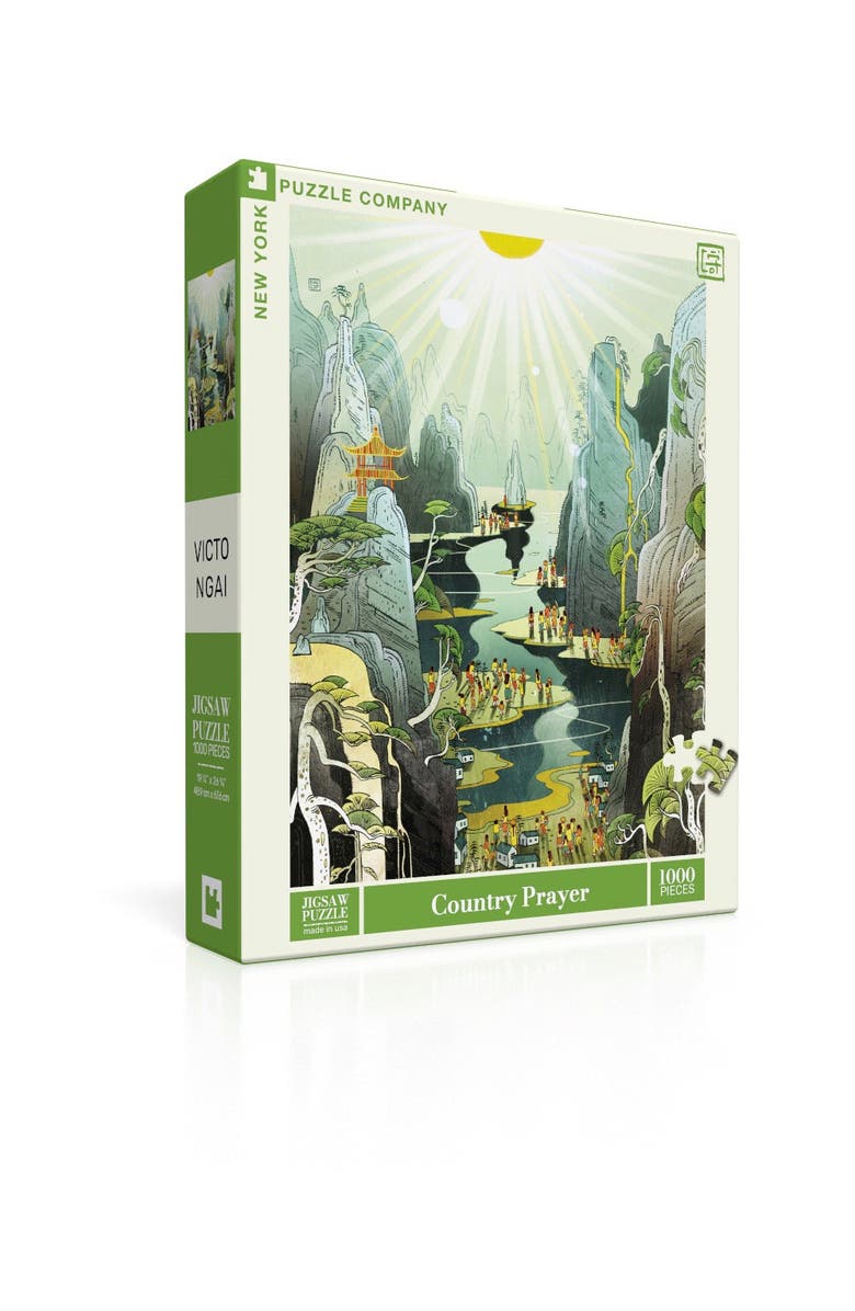 NEW YORK PUZZLE COMPANY Country Prayer 1000 Piece Puzzle, Alternate, color, NO COLOR