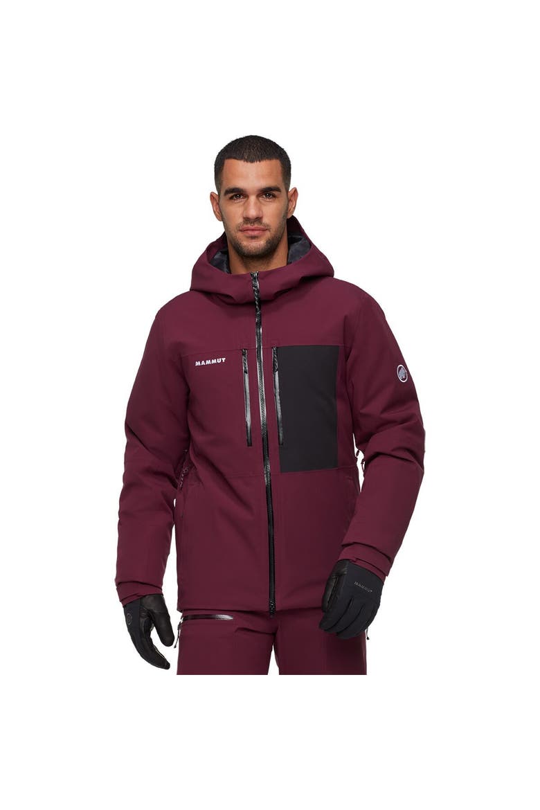 Stoney Hs Thermo Hooded Jacket - Men's, Main, color, Vin/Black