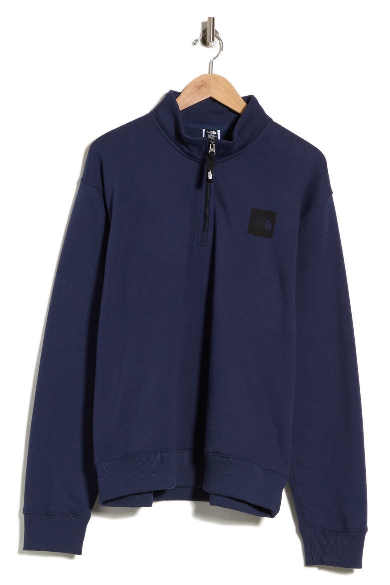 Box Half Dome Quarter Zip Sweatshirt, Main, color, SUMMIT NAVY