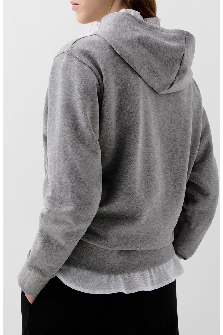 Basic Fade Hoodie Sweater, Alternate, color, Greymelange