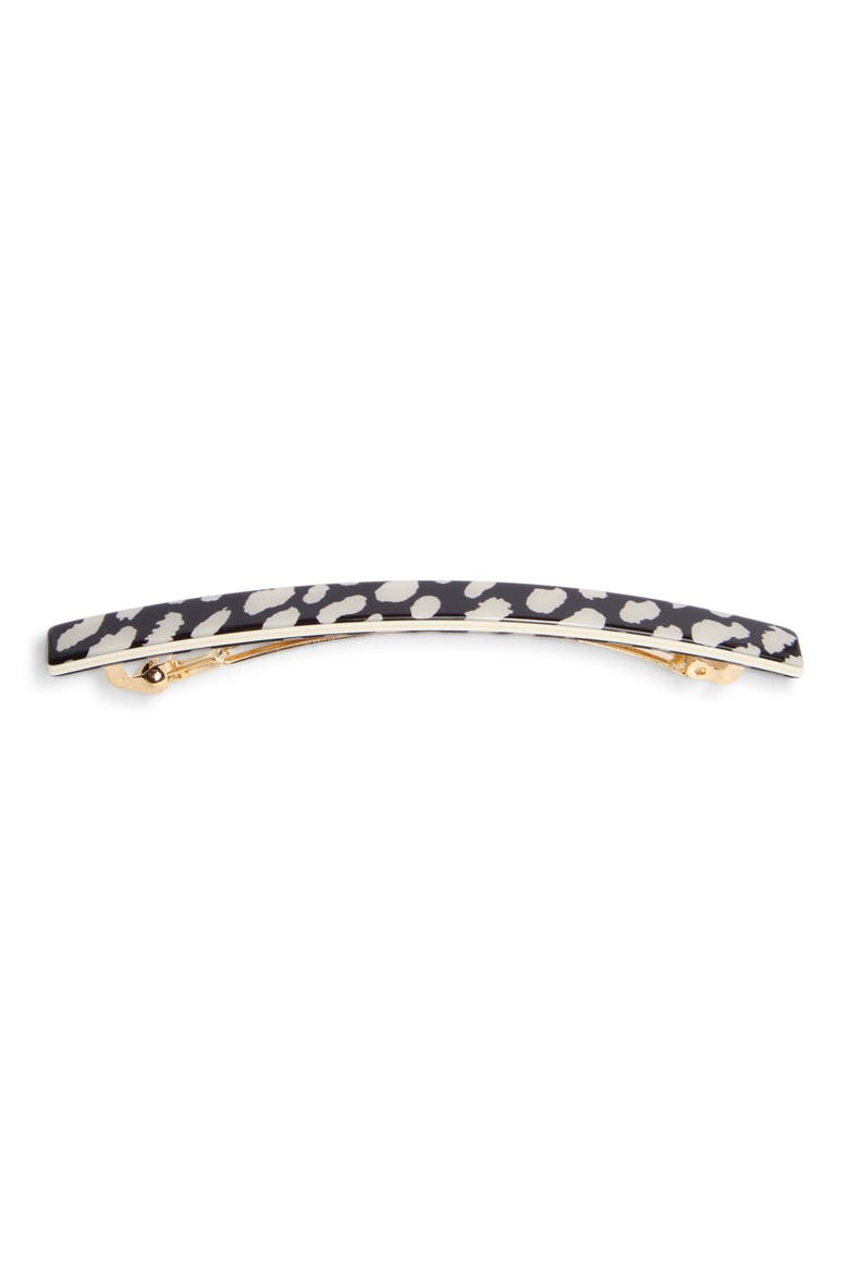 Long Skinny Barrette, Main, color, WILD