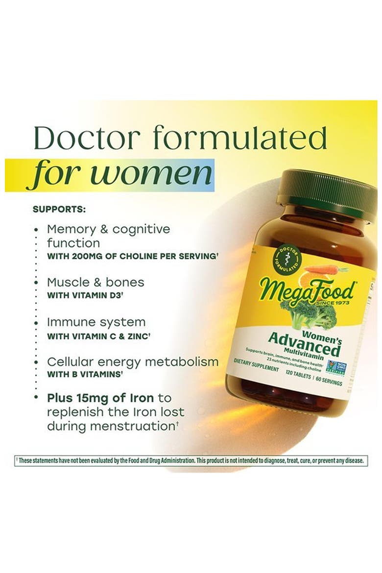 Advanced Multivitamin for Women, Doctor Formulated, Vegetarian, 120 Tablets, Alternate, color, None