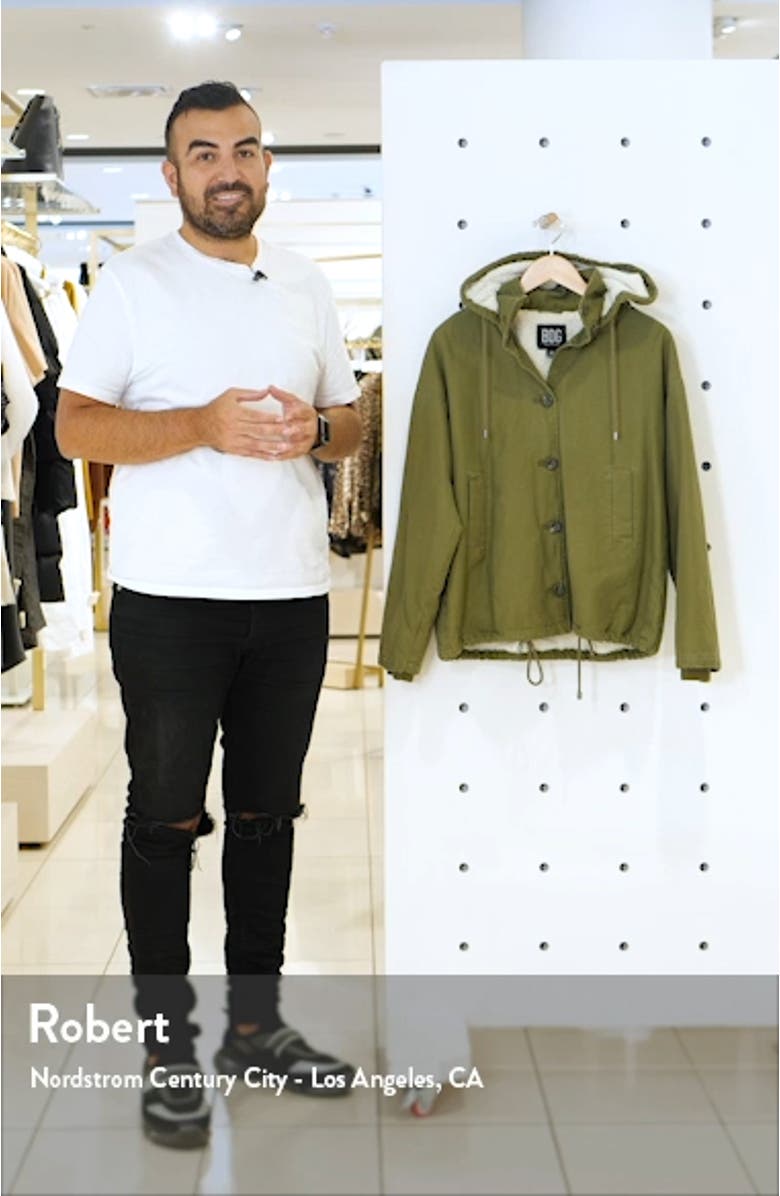 Cypress Fleece Lined Military Jacket, sales video thumbnail