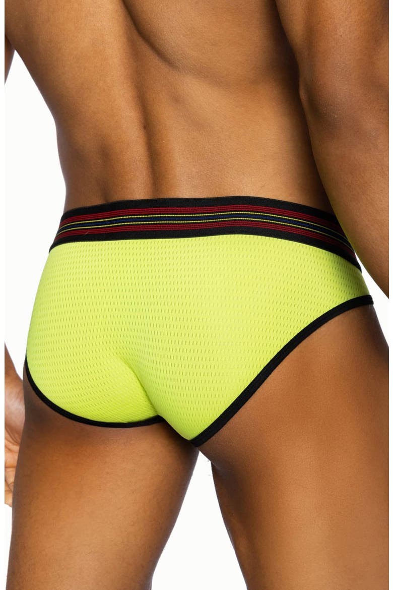 Mesh Briefs, Alternate, color, ACID LIME