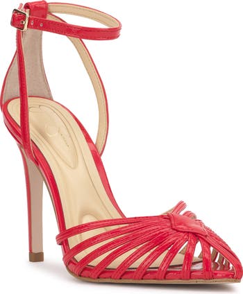 Jessica Simpson Paveri – Décolleté Donna In Vernice Crinkle Golden Lemon – Tacco 10cm
