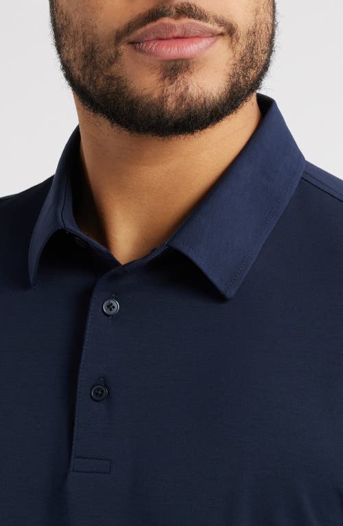 Ag Bryce Short Sleeve Polo In Deep Navy
