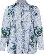 Agua Bendita Anastasia Ivy Long Sleeve Button-Up Shirt