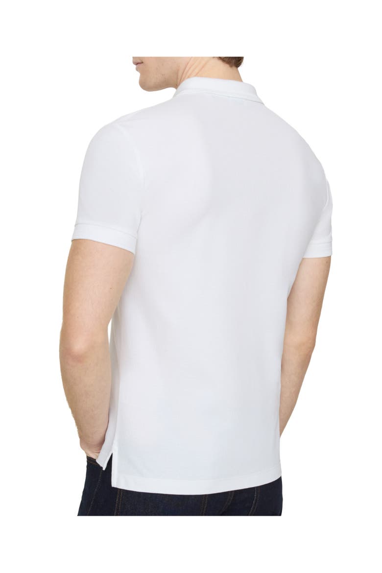 Cotton Polo Shirt, Alternate, color, White