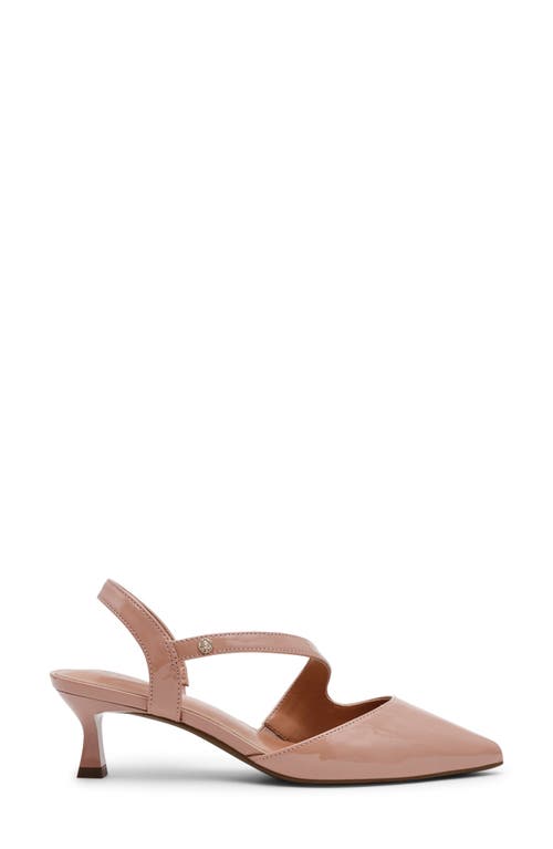 Anne Klein Iman Pointed Toe Slingback Pump In Pink