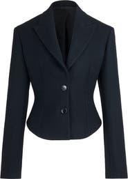Alaïa Tailored Wool Felt Jacket