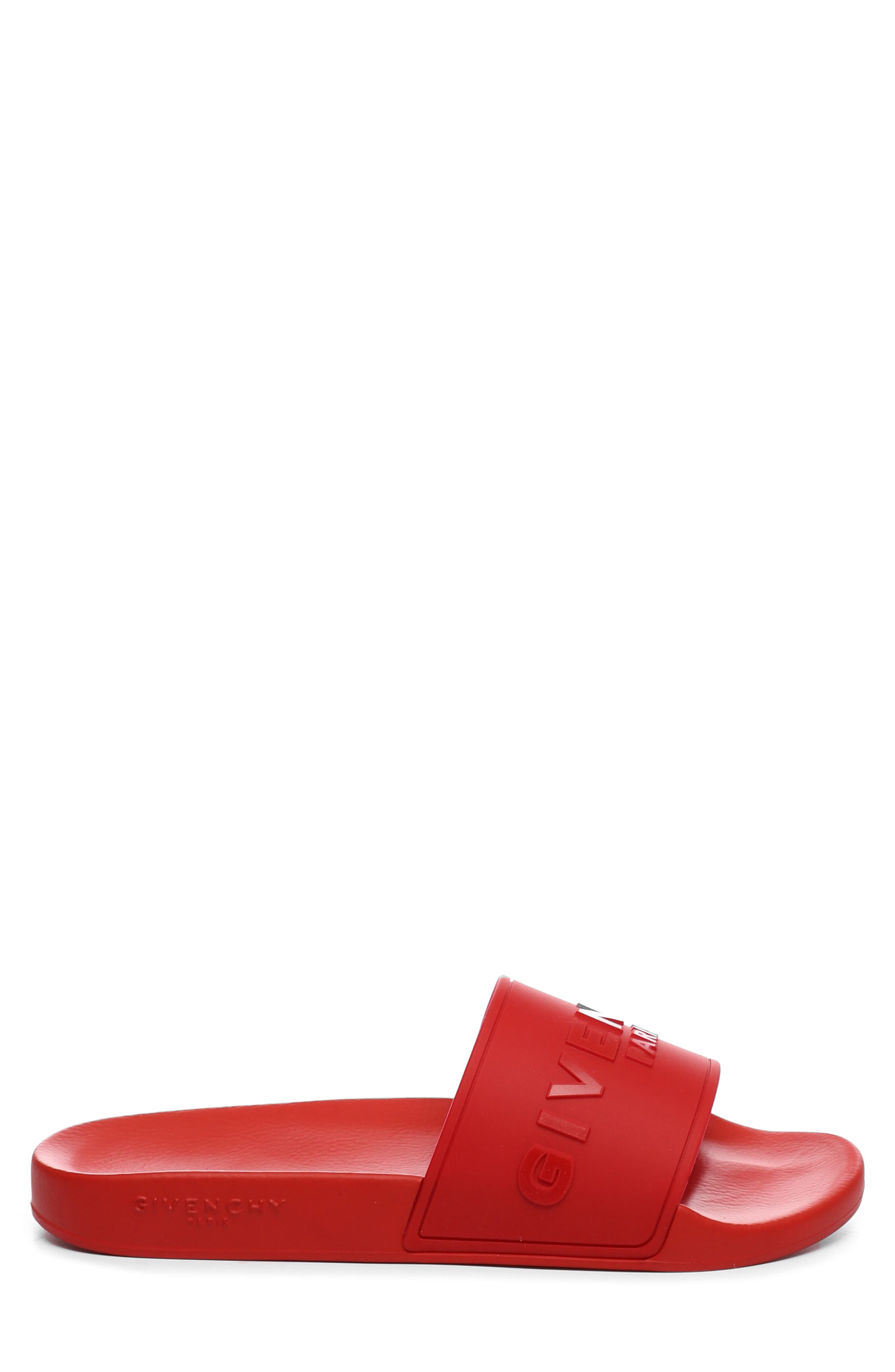Givenchy Logo Slide Sandal, Main, color, 