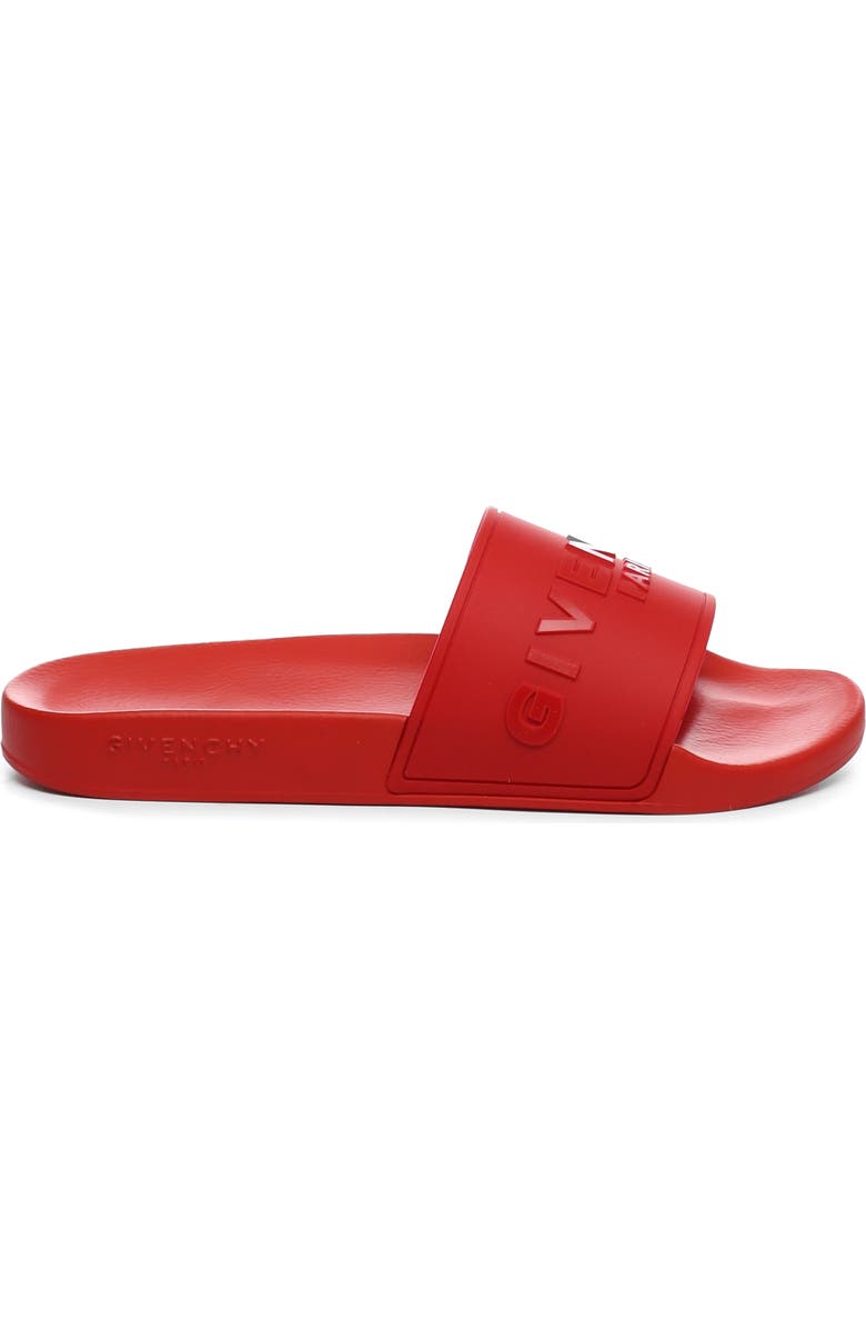 Givenchy Logo Slide Sandal, Main, color,