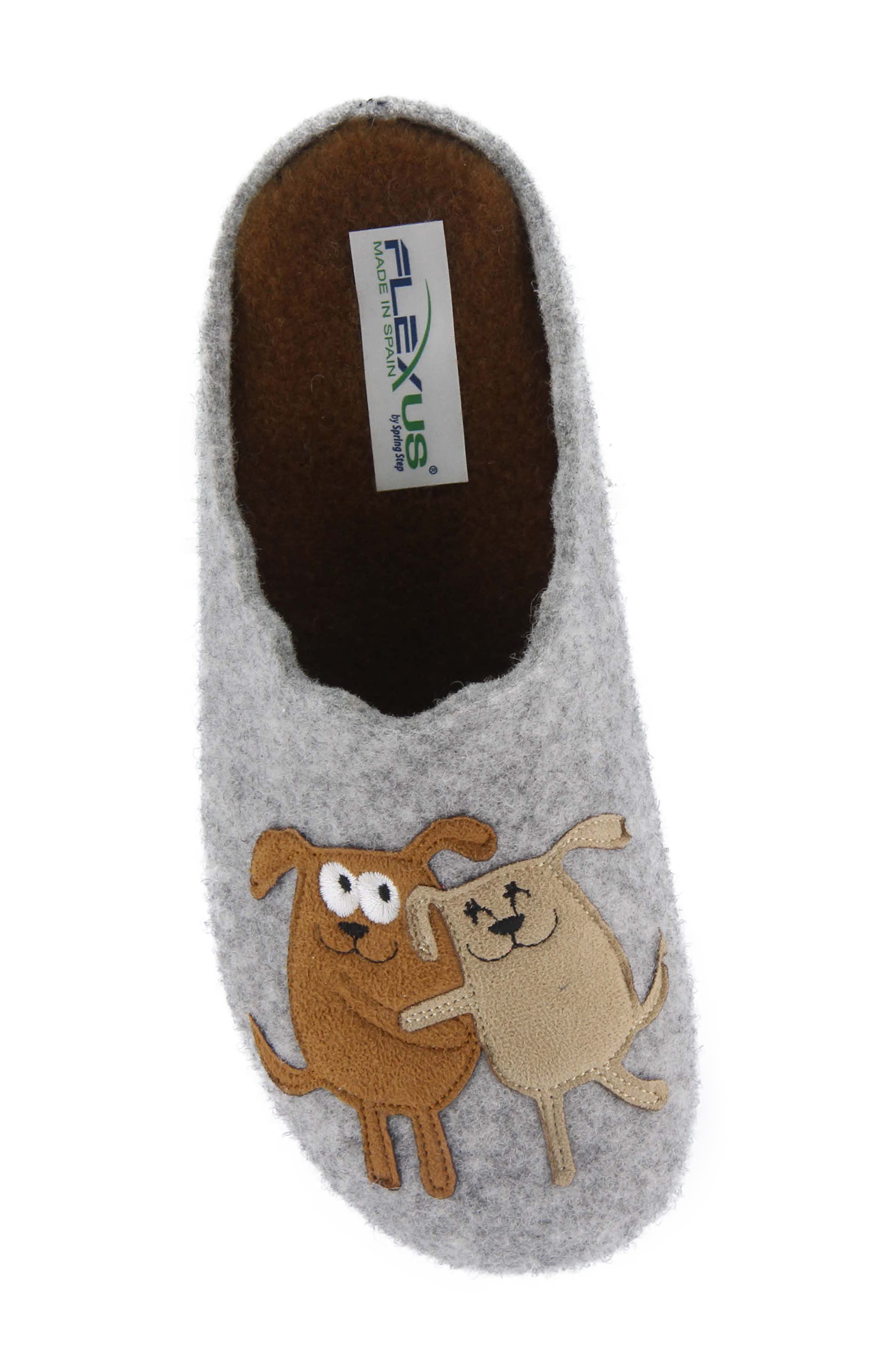 Flexus by Spring Step Petlove Scuff Slippers, Alternate, color, 