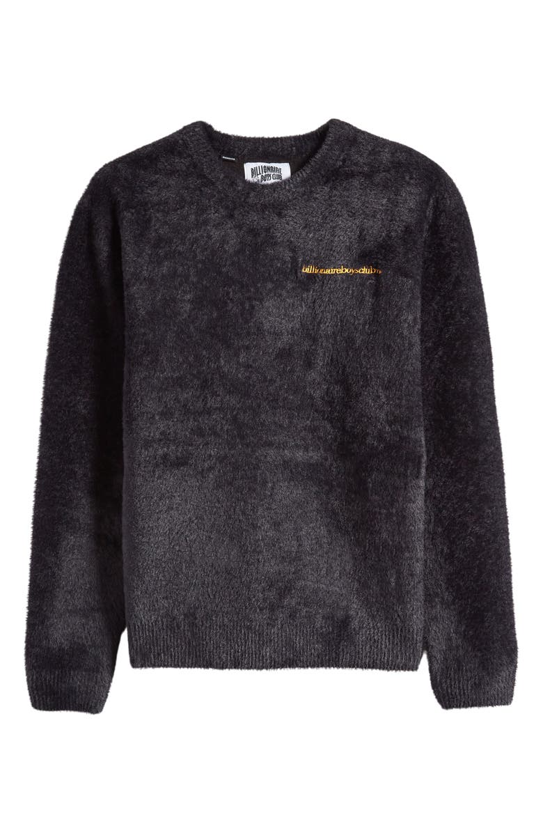 Billionaire Boys Club Embroidered Fuzzy Sweater, Alternate, color, 