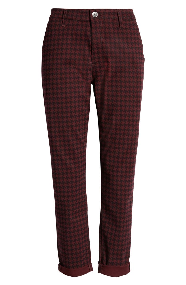 AG Caden Print Twill Trousers, Alternate, color, Highland Hdsth