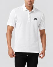 PHILIPP PLEIN Jacquard Polo T-shirt Monogram Men