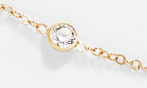 Set & Stones Faye Anklet In Gold
