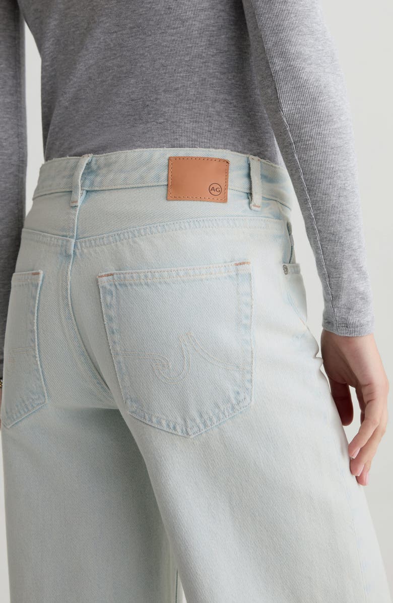 AG Saige Wide Leg Jeans, Alternate, color, Luminance