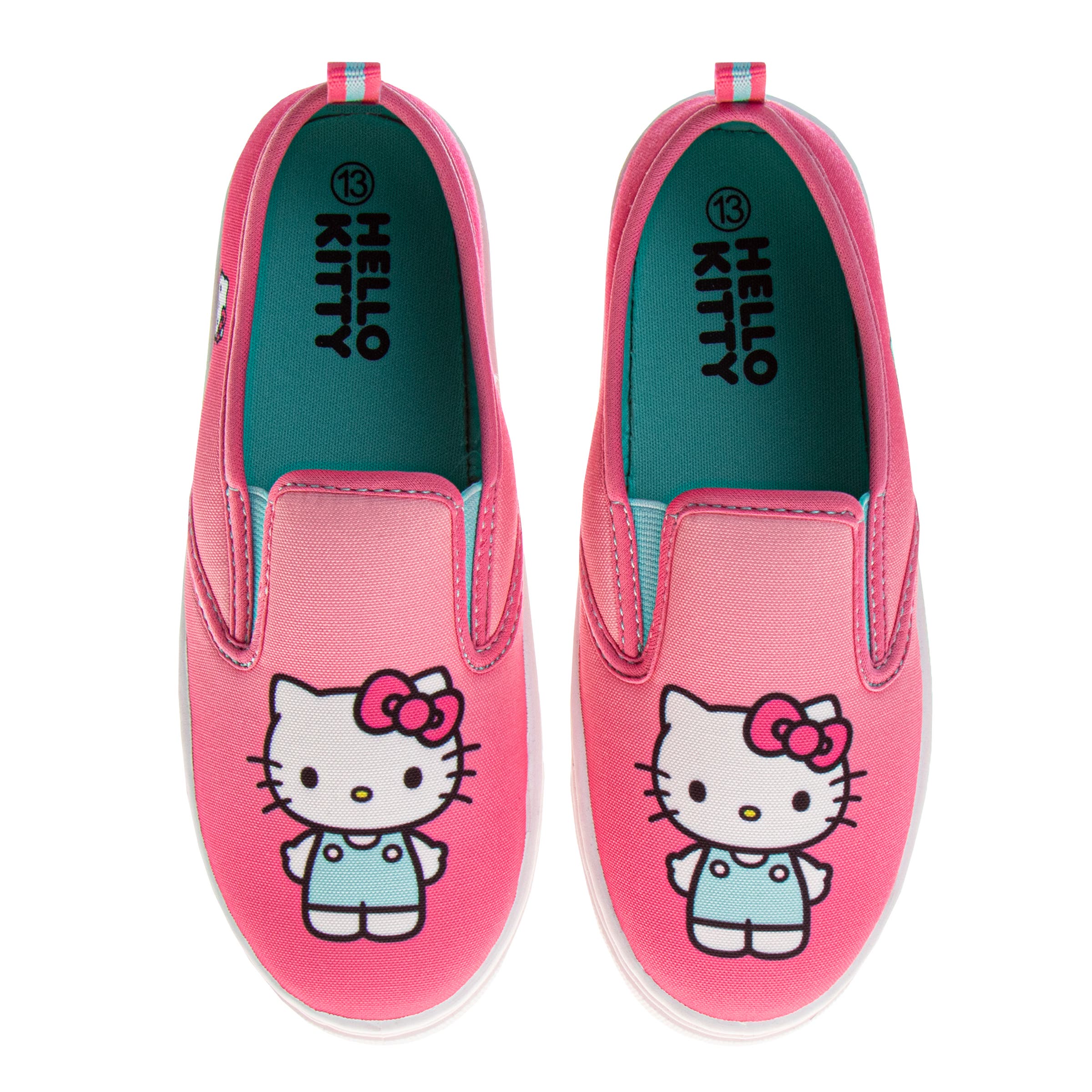 Hello Kitty Adorable Girls' Slip-On Sneakers, Main, color, Pink