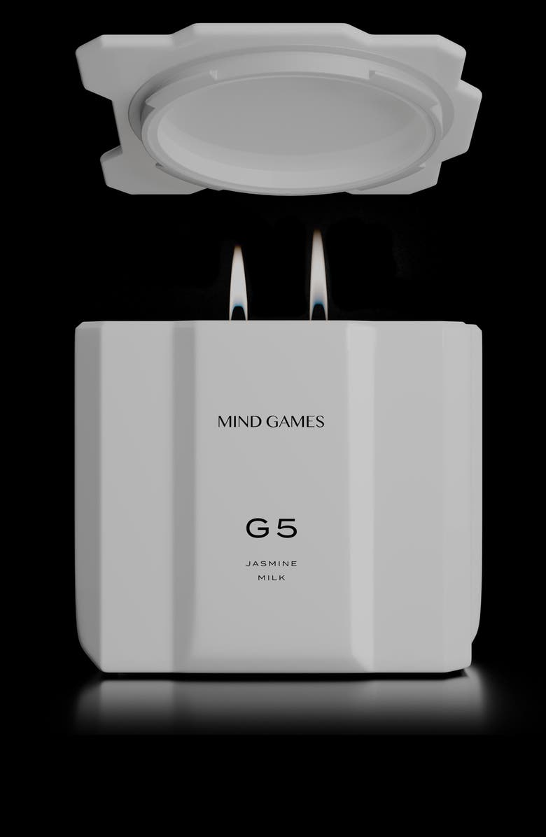 MIND GAMES G5 Jasmine Milk Luxury Candle, Alternate, color, 