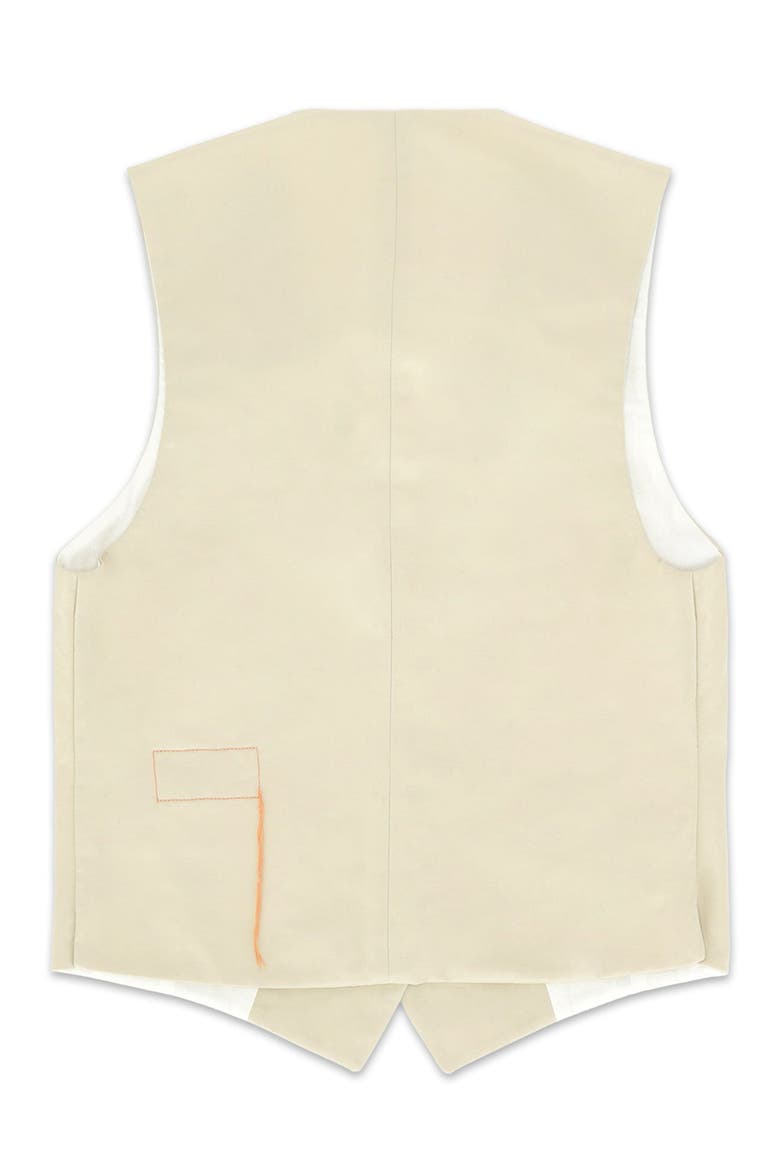 Demi Satin Vest, Alternate, color, Camel