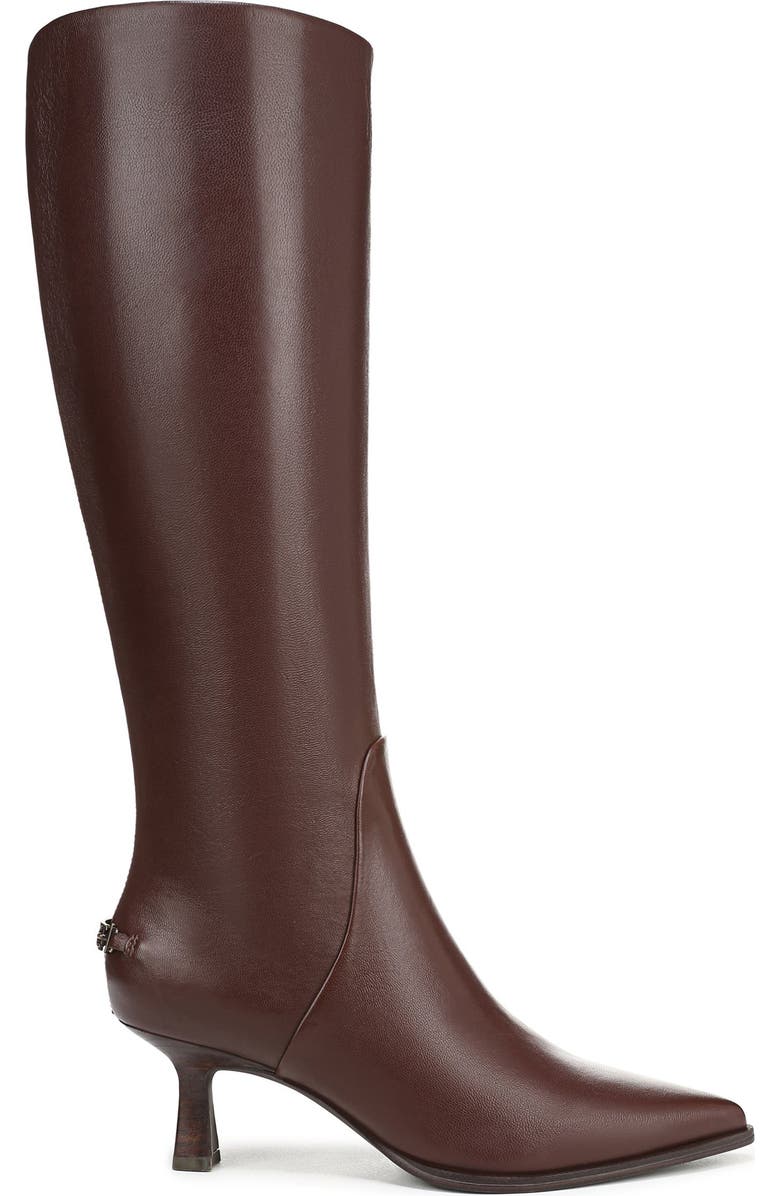 Circus NY by Sam Edelman Yulia Knee High Kitten Heel Boot, Alternate, color, Rich Pecan
