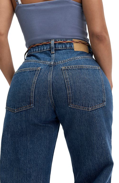 Cotton On Curvy 91 Straight Jean In Blue