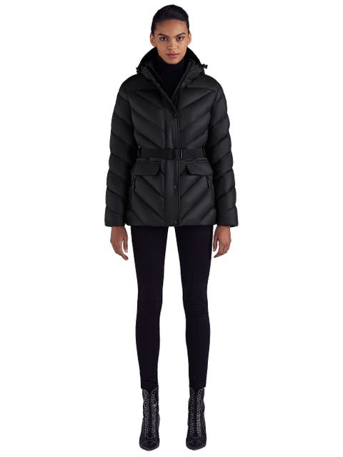 Montalva Women's Puffer Down Belted Jacket