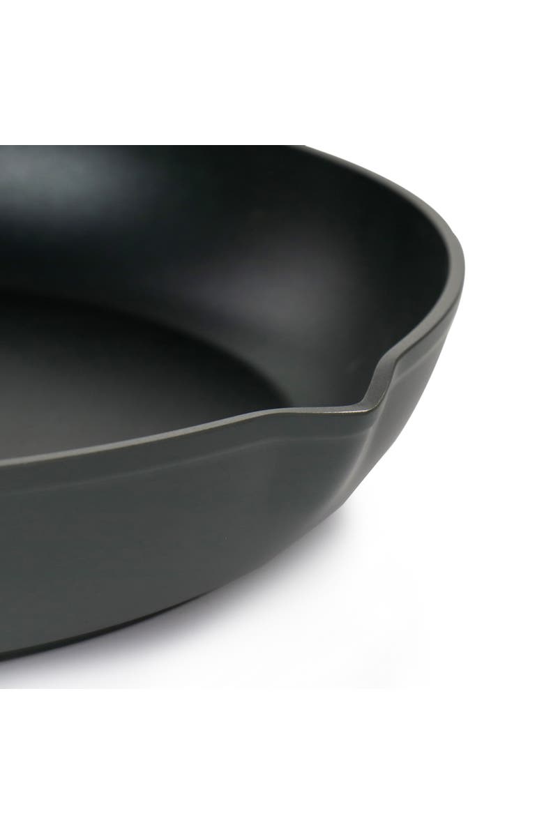 OSTER Rigby 9.5 Inch Aluminum Nonstick Frying Pan with Pouring Spouts, Alternate, color, Blue