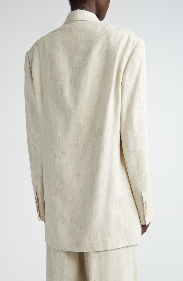 Dries Van Noten Loose Fit Double Breasted Blazer, Alternate, color,