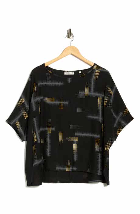 PATRIZIA LUCA Short Sleeve Boxy Top